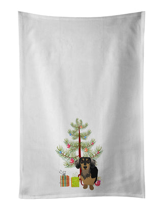 Christmas Dog Artwork Kitchen Towel Set of Two