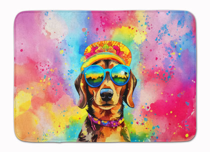 Dachshund Hippie Dawg Memory Foam Mat