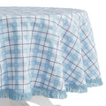 Daisy Woven Fabric Tablecloth – Classic Pattern in Cheerful Colors