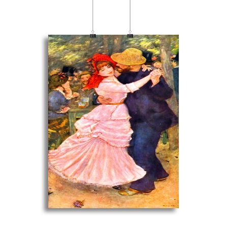 Dance in Bougival by Renoir Wall Art