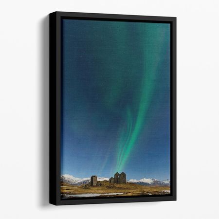 Dancing in the Sky Floating Framed Canvas