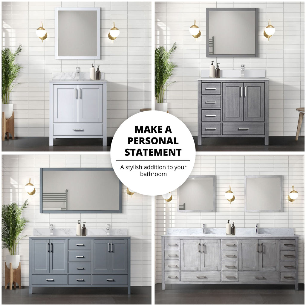 Dark Grey Double Bath Vanity with Soft Close Doors and Ample Storage