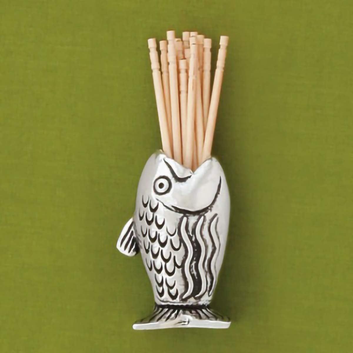 Fish-Shaped Toothpick Holder – Unique Kitchen Decoration and Storage