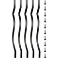 51 Pack Metal Deck Balusters – Stylish Spindles for Railing