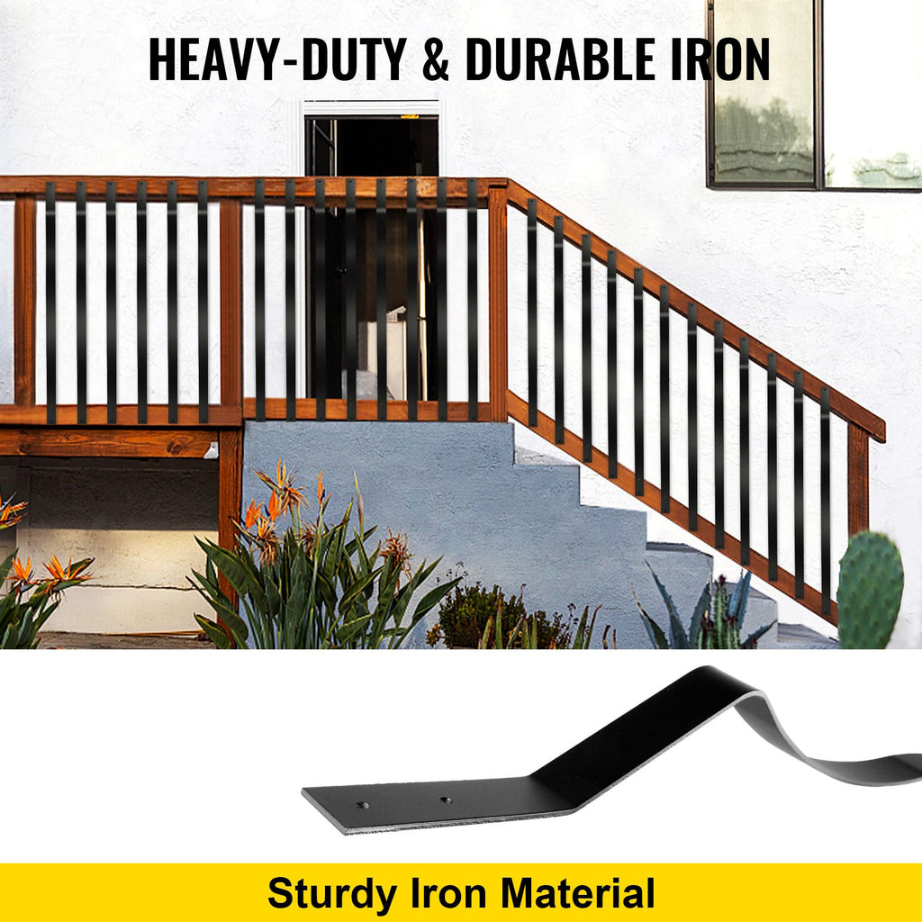 Wave-Style Deck Balusters for Wood and Composite Railings