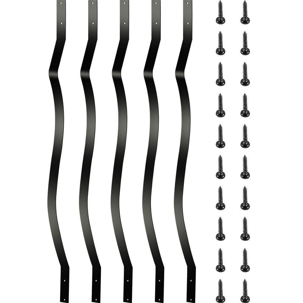 Wave-Style Deck Balusters for Wood and Composite Railings