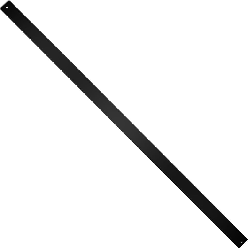 Wave-Style Matte Black Balusters for Deck and Stair Railings