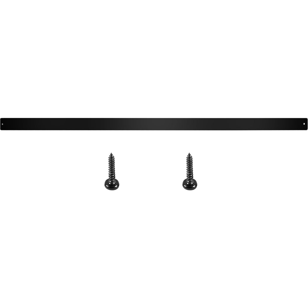 Wave-Style Matte Black Balusters for Deck and Stair Railings
