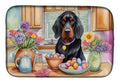 Easter Gordon Setter Dish Drying Mat