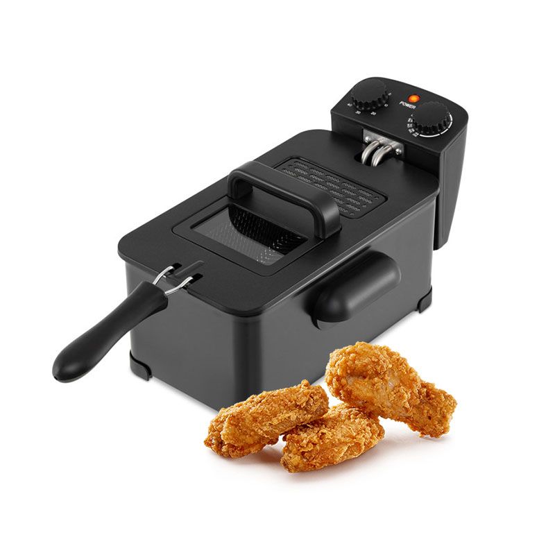 Deep Fryer with Timer – Fast Heating & Stainless Steel