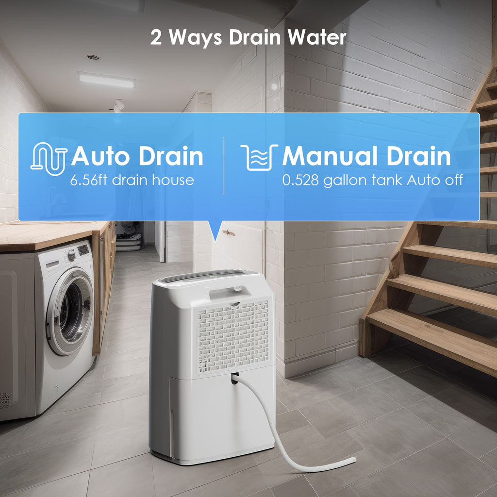 Portable Dehumidifier with Touch Controls
