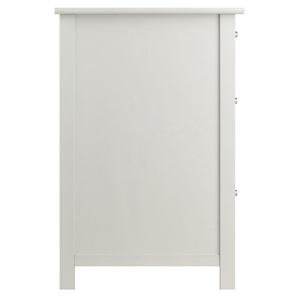 Delta White File Cabinet for Flexible Office Storage