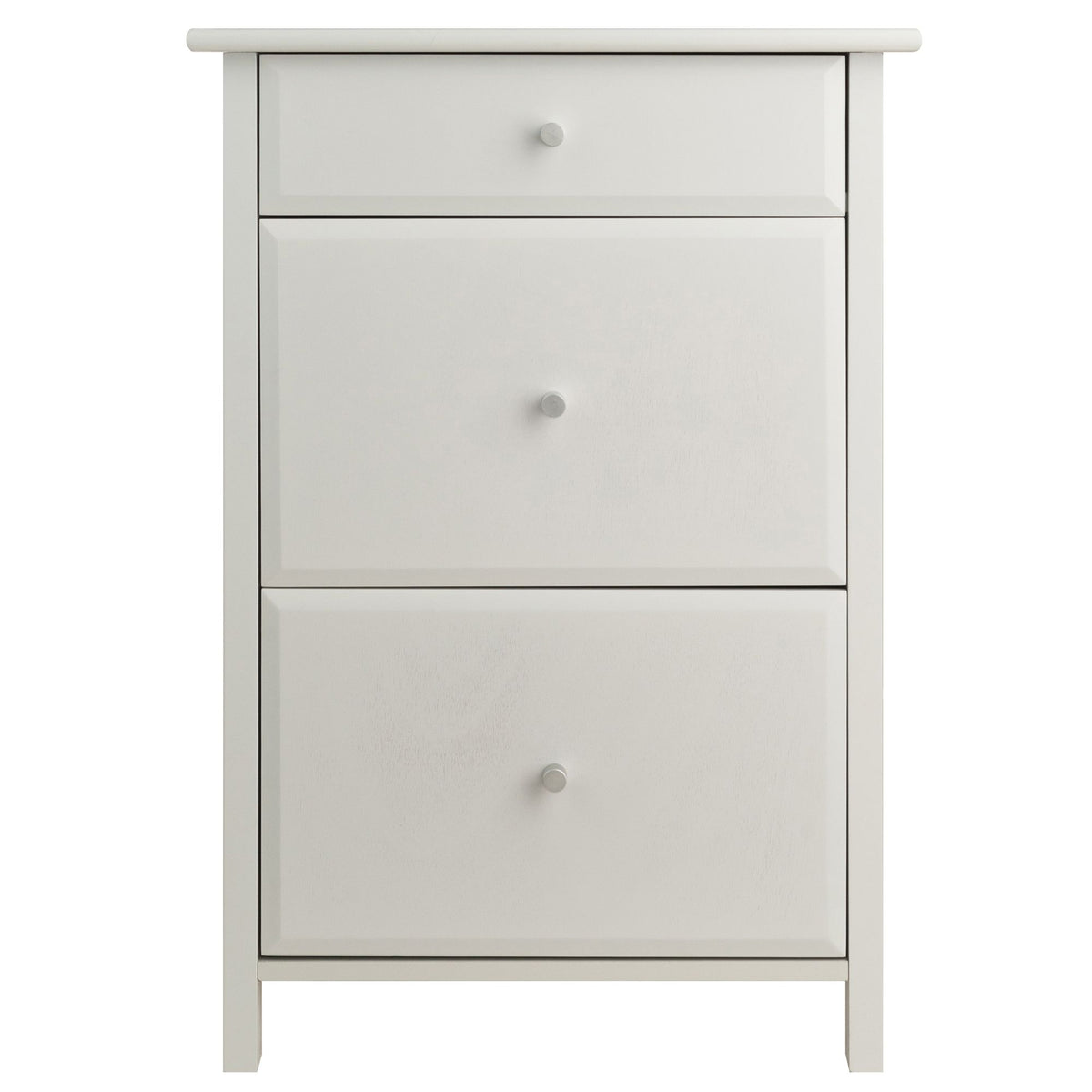 Delta White File Cabinet for Flexible Office Storage