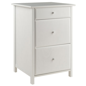 Delta White File Cabinet for Flexible Office Storage