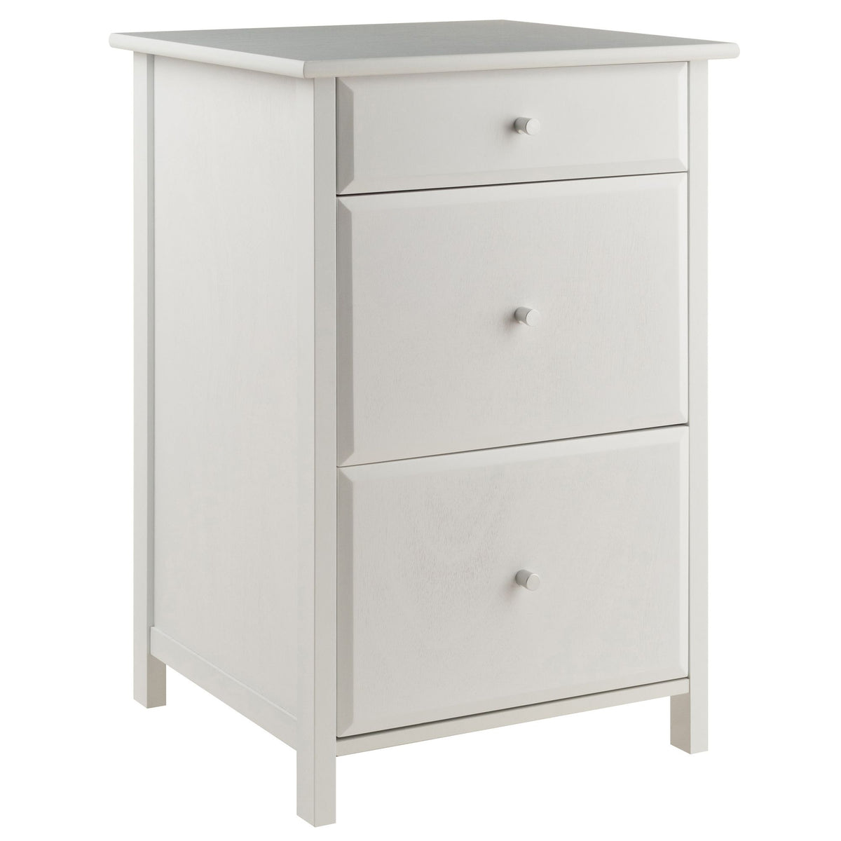 Delta White File Cabinet for Flexible Office Storage