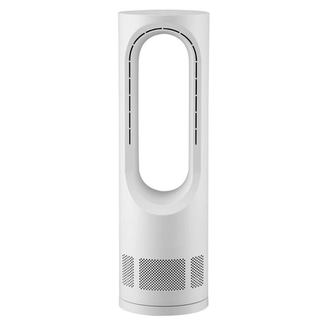 Quiet Bladeless Desk Fan with 60° Oscillation and Touch Control