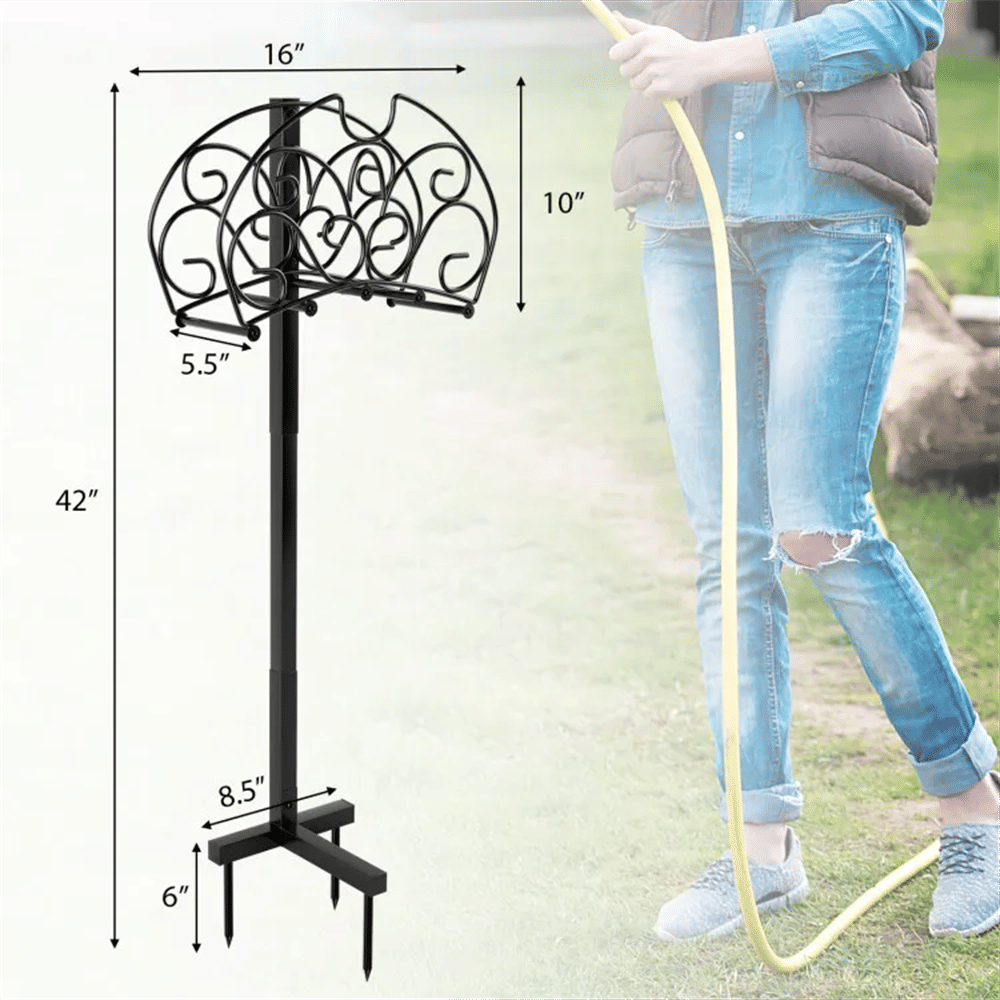 Detachable Freestanding Garden Hose Holder