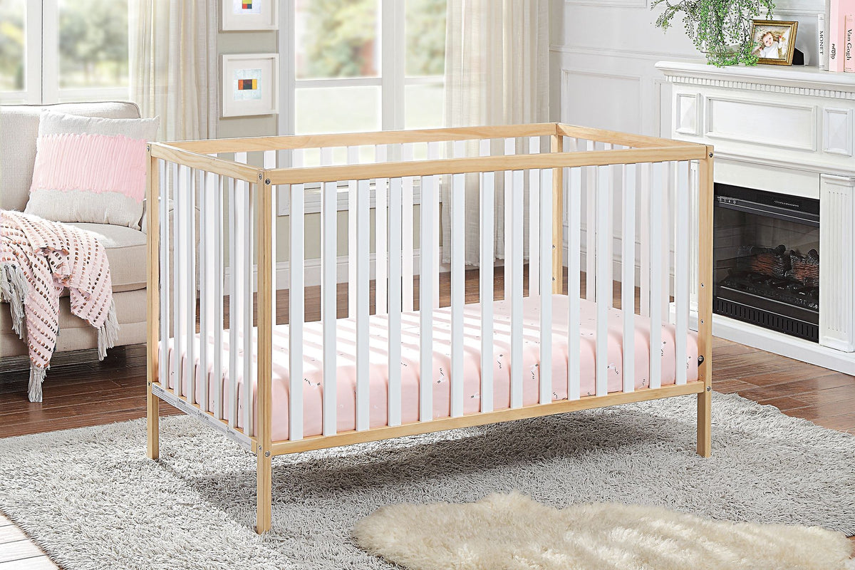 Deux Remi Two-Tone Convertible Crib