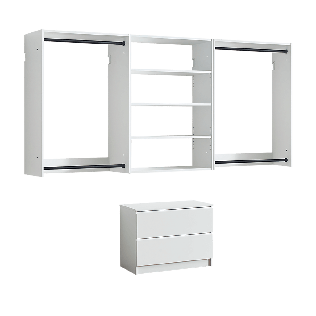 Devi Modular Wall-Mounted Closet System