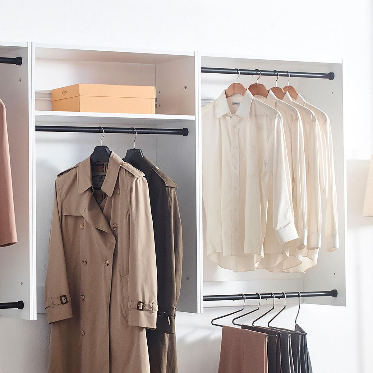 Devi Modular Wall-Mounted Closet System