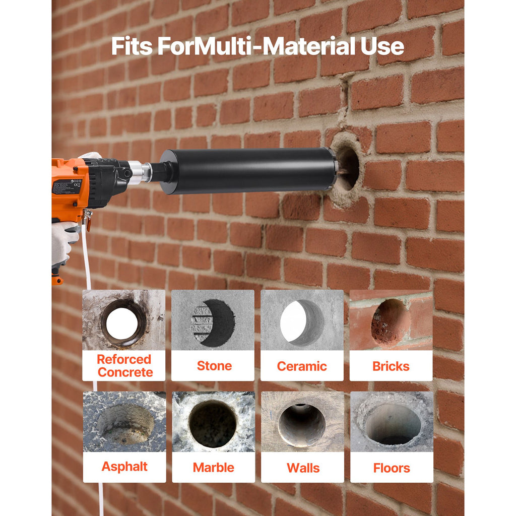 Handheld Wet and Dry Diamond Core Drill Kit