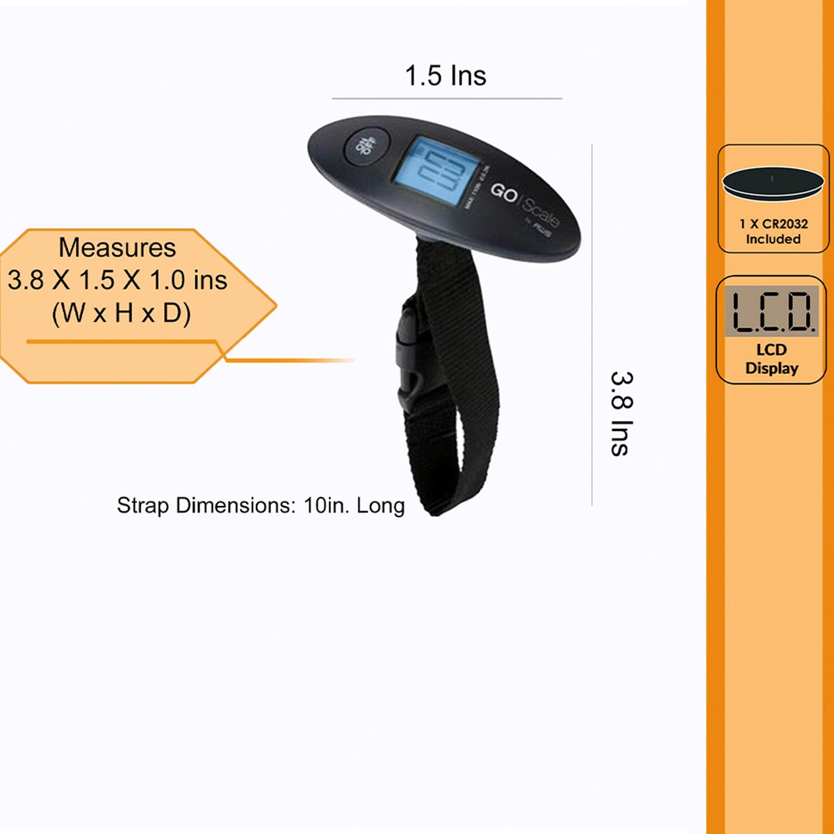 Digital Hanging Scale - Portable Luggage Scale for Travel