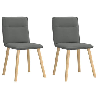 Elegant Dining Chairs with Soft Fabric and Sturdy Frame