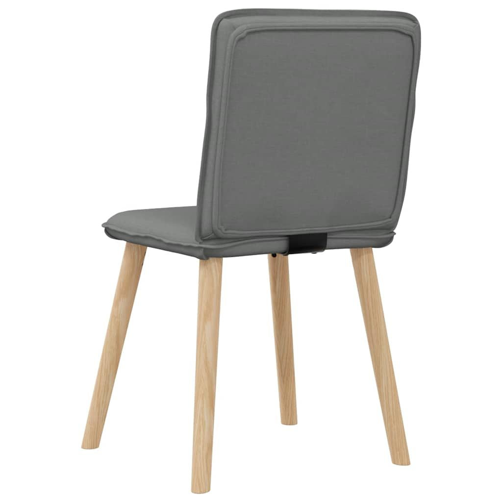Elegant Dining Chairs with Soft Fabric and Sturdy Frame