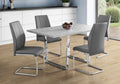Modern Rectangular Dining Table with Sleek Base
