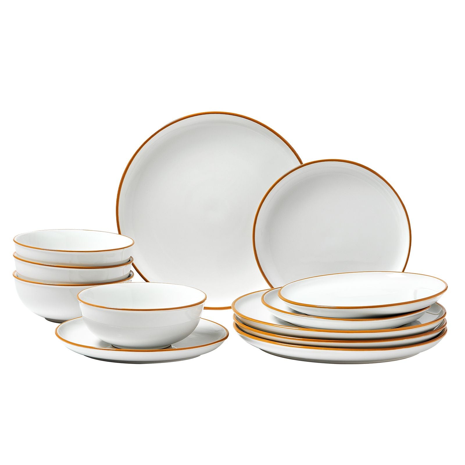 12-Piece Dinnerware Set for Everyday Dining