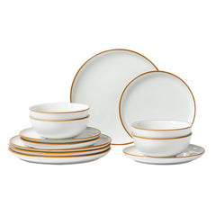 12-Piece Dinnerware Set for Everyday Dining