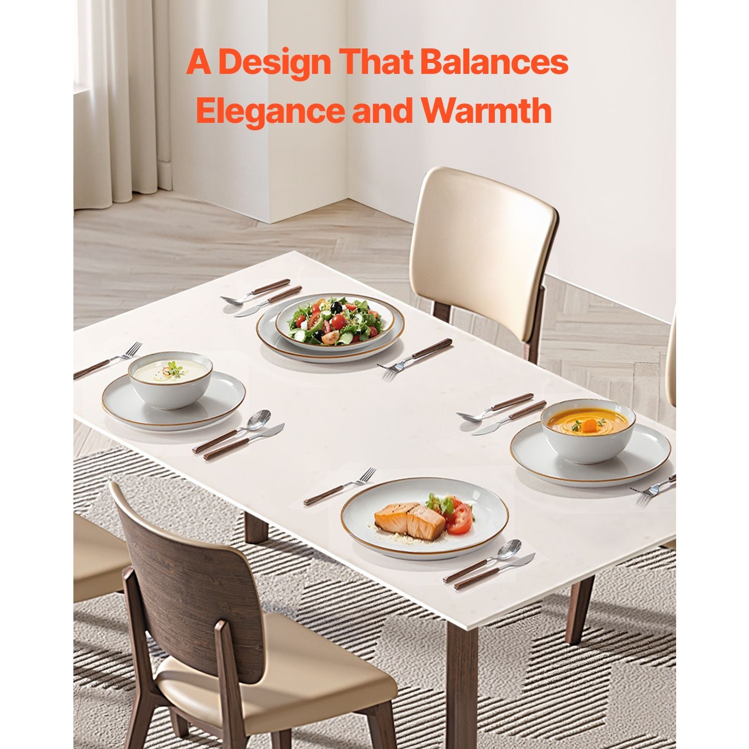 12-Piece Dinnerware Set for Everyday Dining