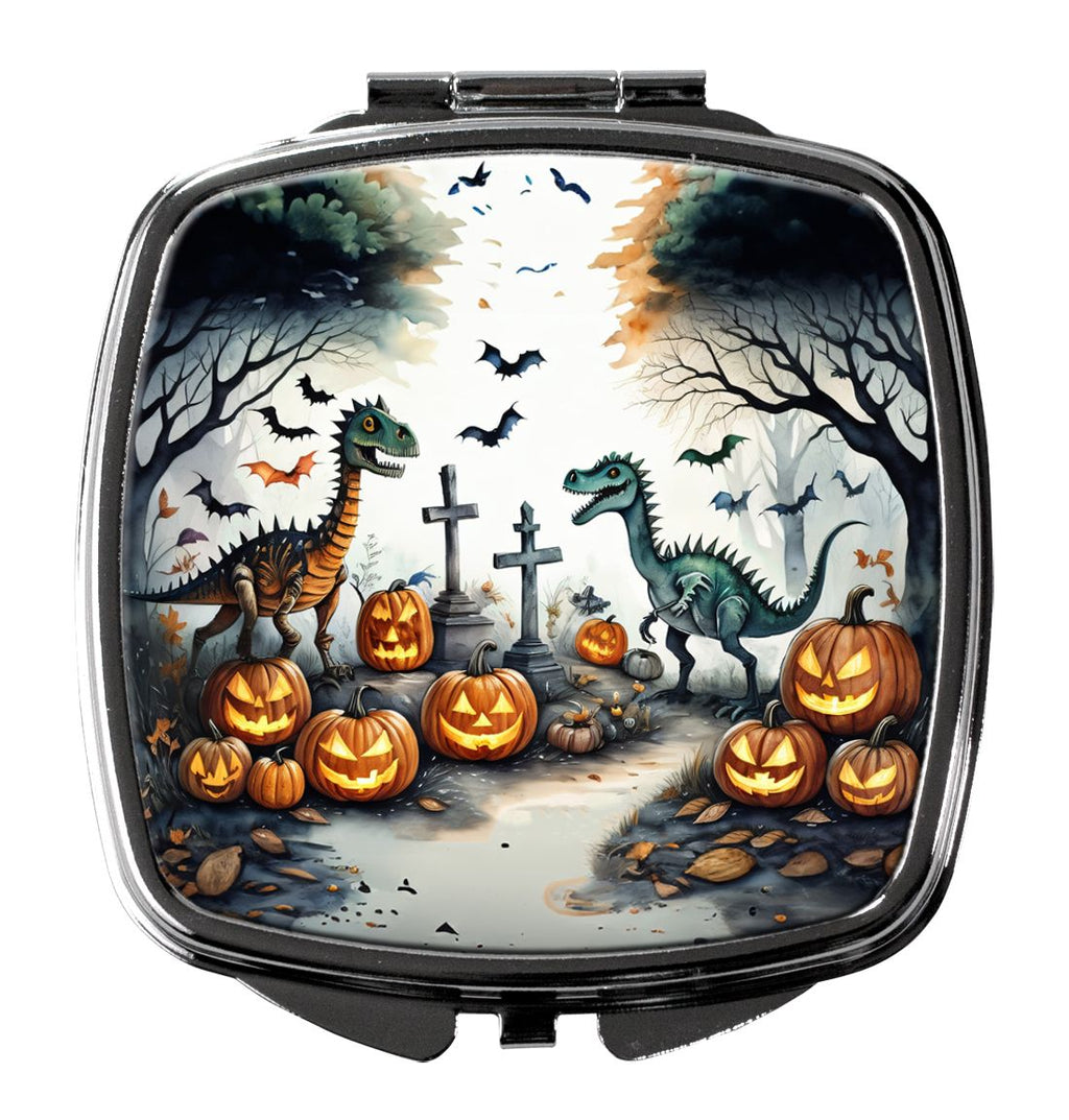 Spooky Dinosaurs Halloween Compact Mirror