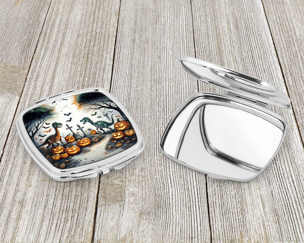 Spooky Dinosaurs Halloween Compact Mirror