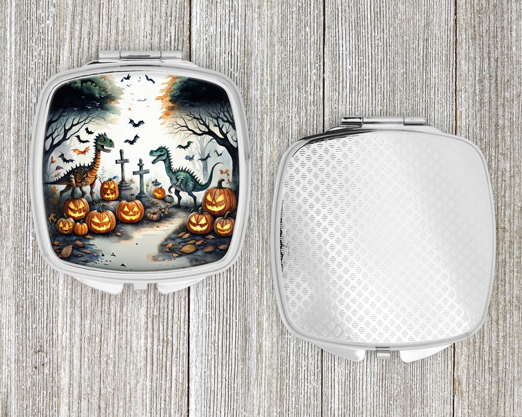 Spooky Dinosaurs Halloween Compact Mirror