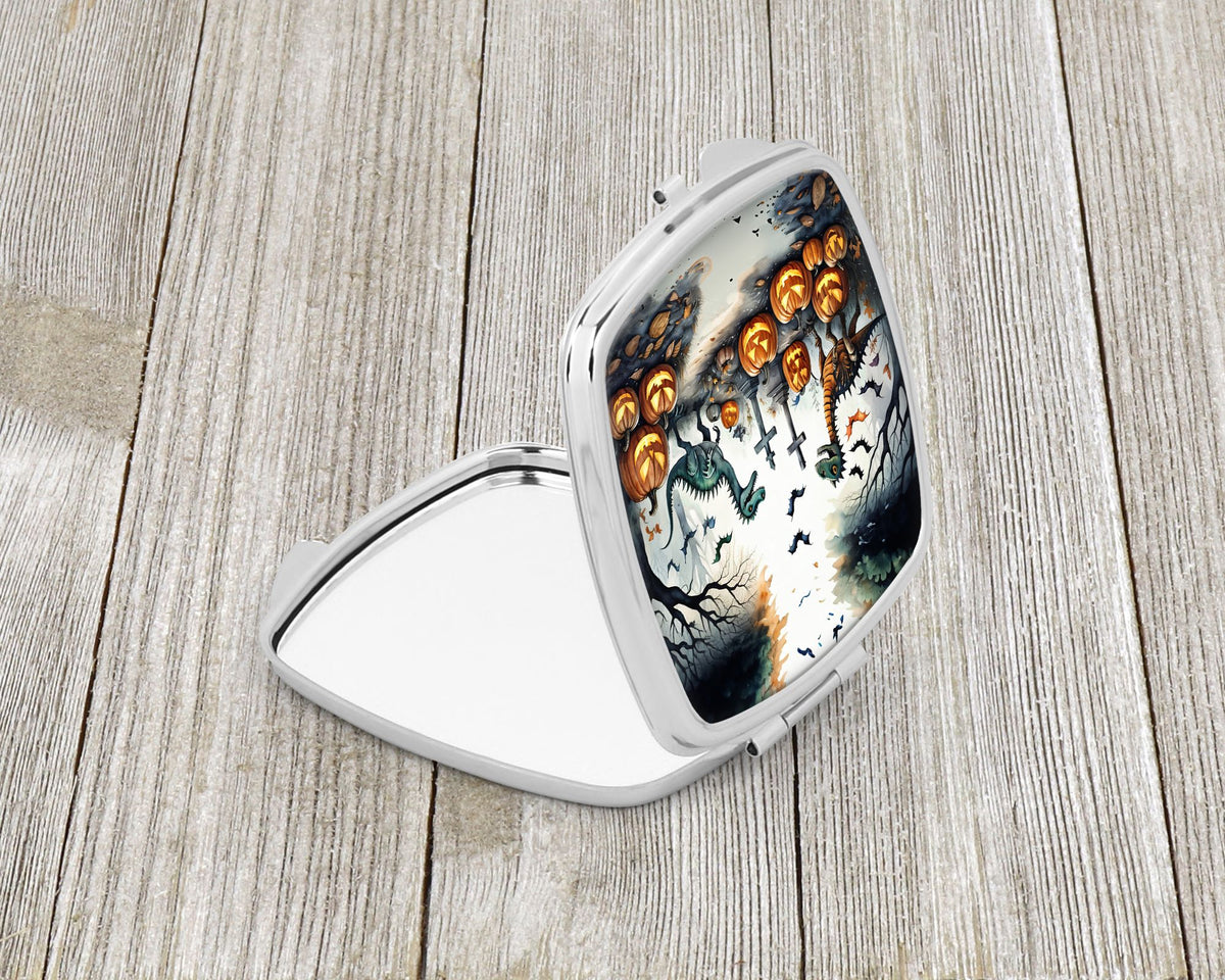 Spooky Dinosaurs Halloween Compact Mirror