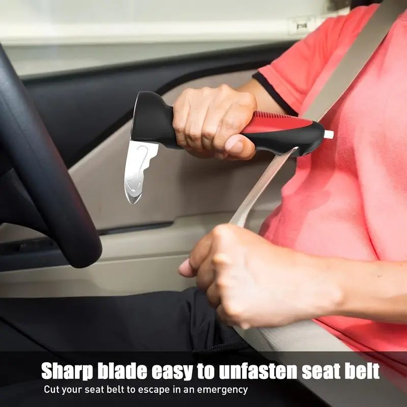 LED Car Door Assist Handle with Emergency Tools