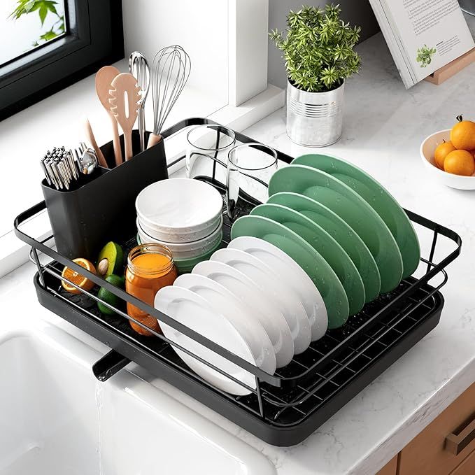 Stainless Steel Dish Drying Rack for Kitchen Counter