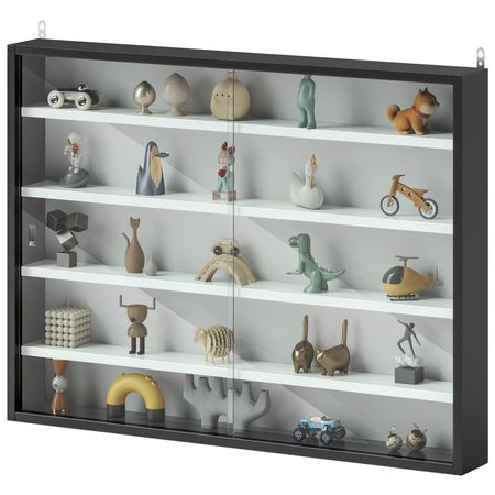 Wall-Mounted Collectibles Display Cabinet