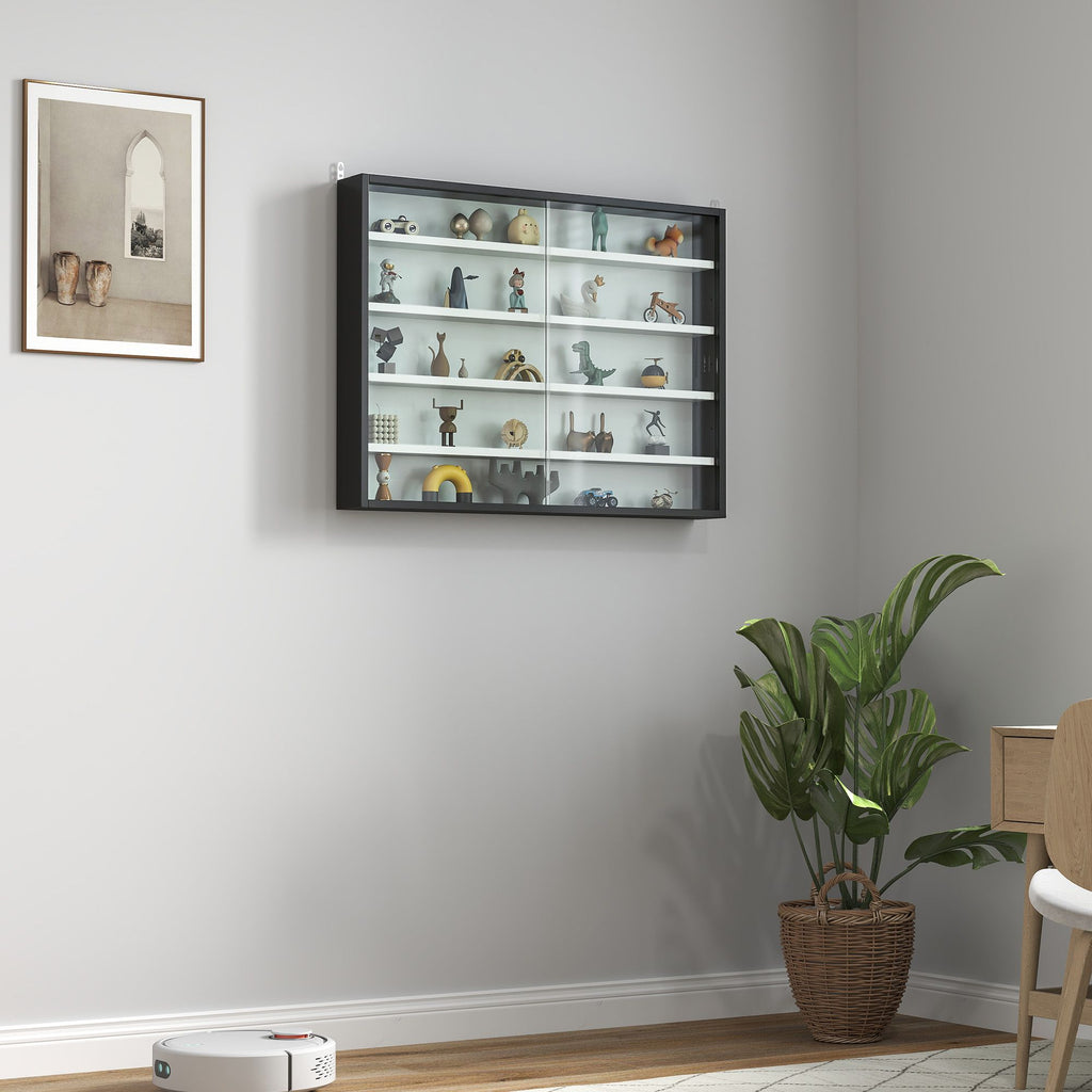 Wall-Mounted Collectibles Display Cabinet
