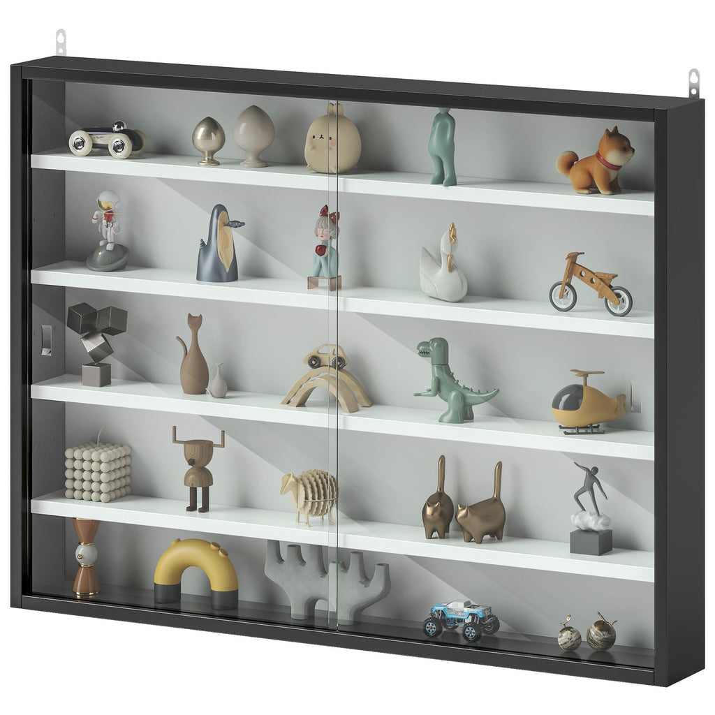 Wall-Mounted Collectibles Display Cabinet