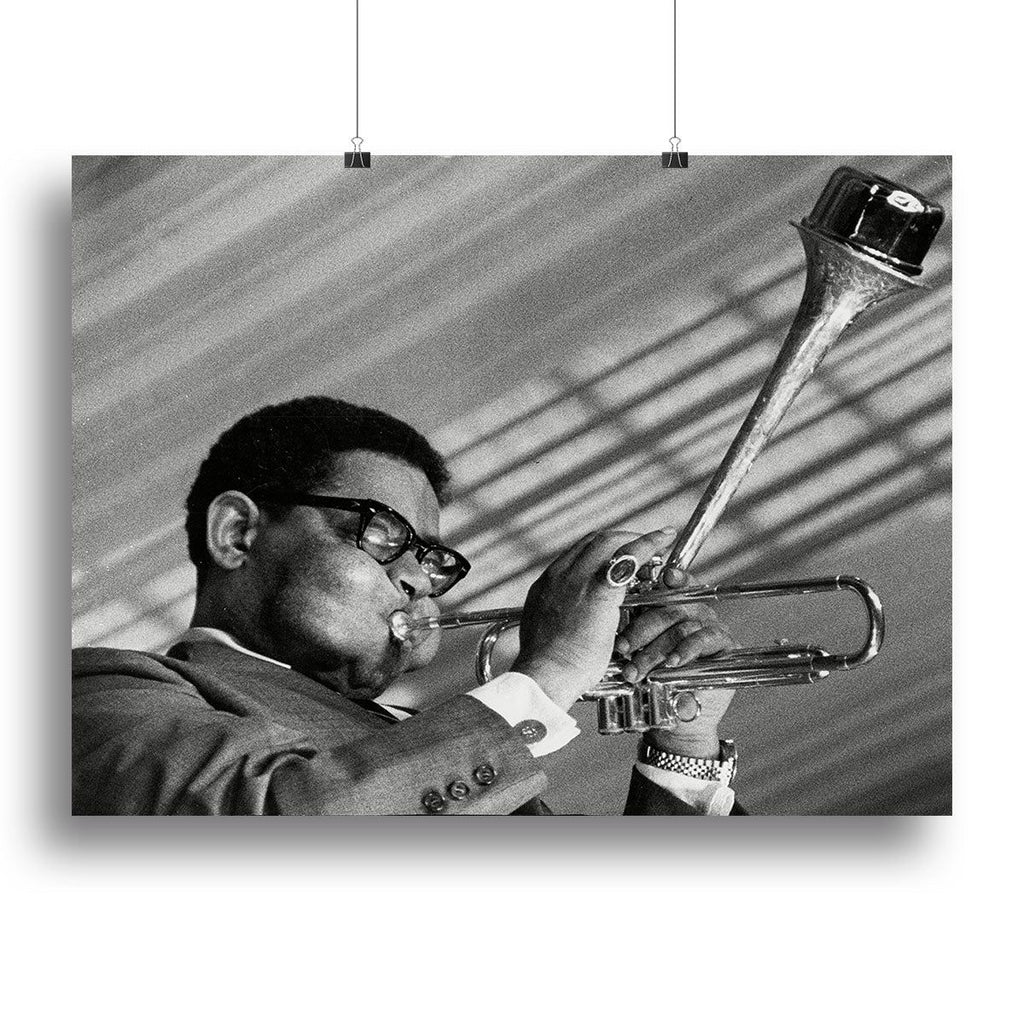 Dizzy Gillespie Music Portrait Wall Art