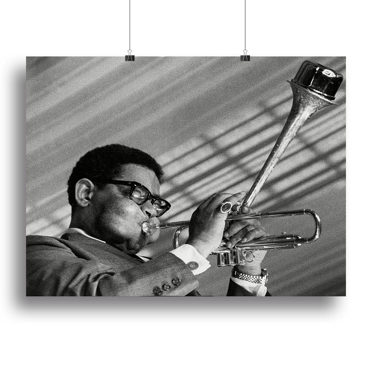 Dizzy Gillespie Music Portrait Wall Art