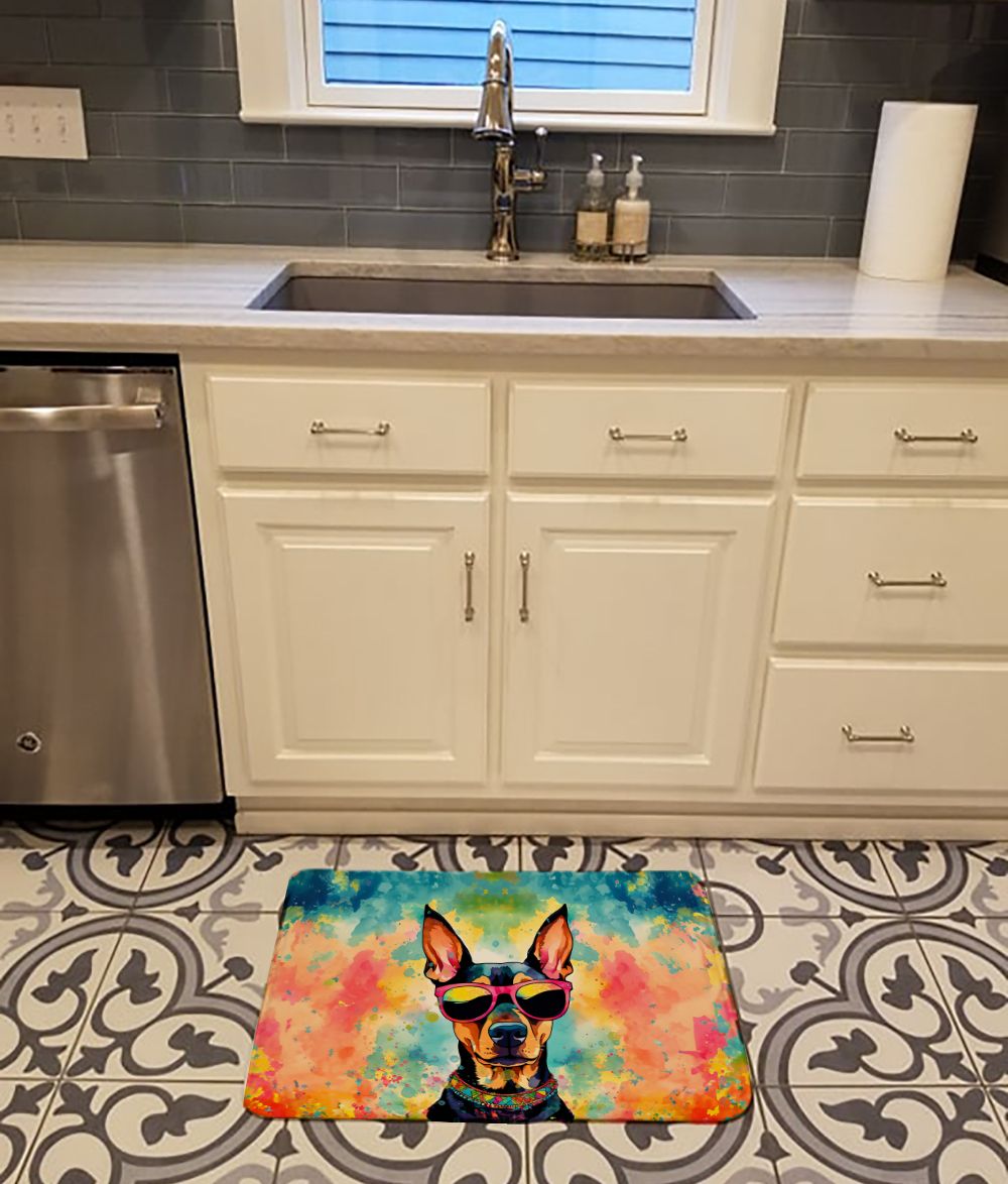 Doberman Pinscher Hippie Dawg Memory Foam Mat