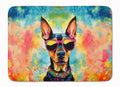 Doberman Pinscher Hippie Dawg Memory Foam Mat