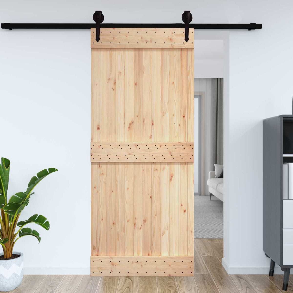 NARVIK Natural Interior Door with Clean Minimalist Lines
