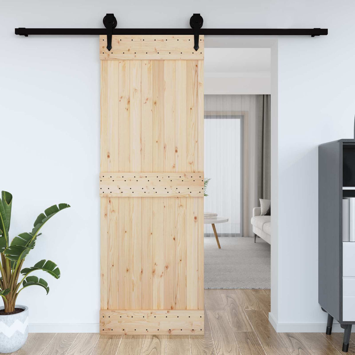 NARVIK Natural Interior Door with Clean Modern Lines