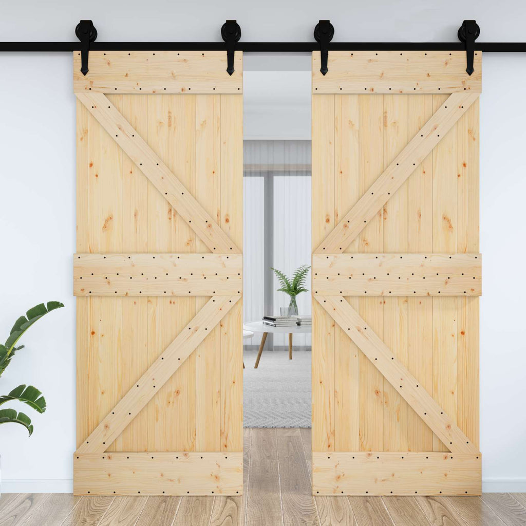 NARVIK Natural Interior Door with Minimalist Style