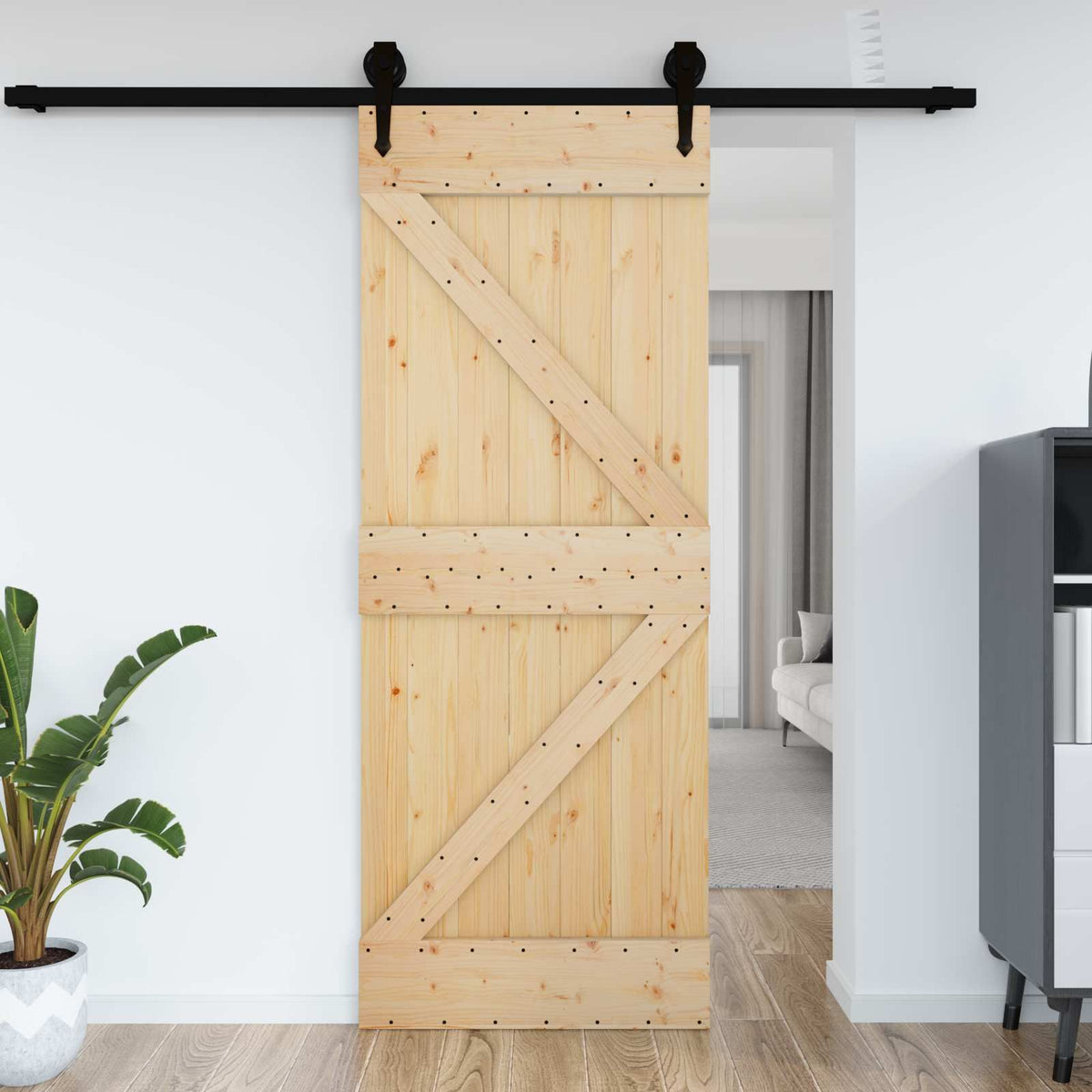 NARVIK Natural Interior Door with Minimalist Style