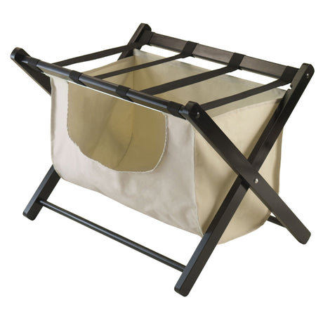 Dora Guest Room Luggage Rack with Removable Basket